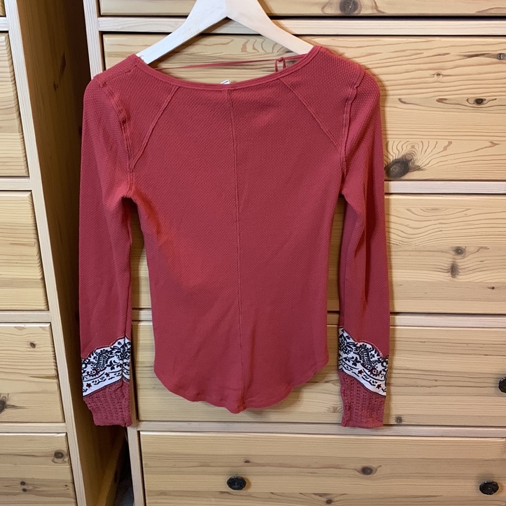 Free People Bandana Cuff Top Size Medium - Picture 9 of 9